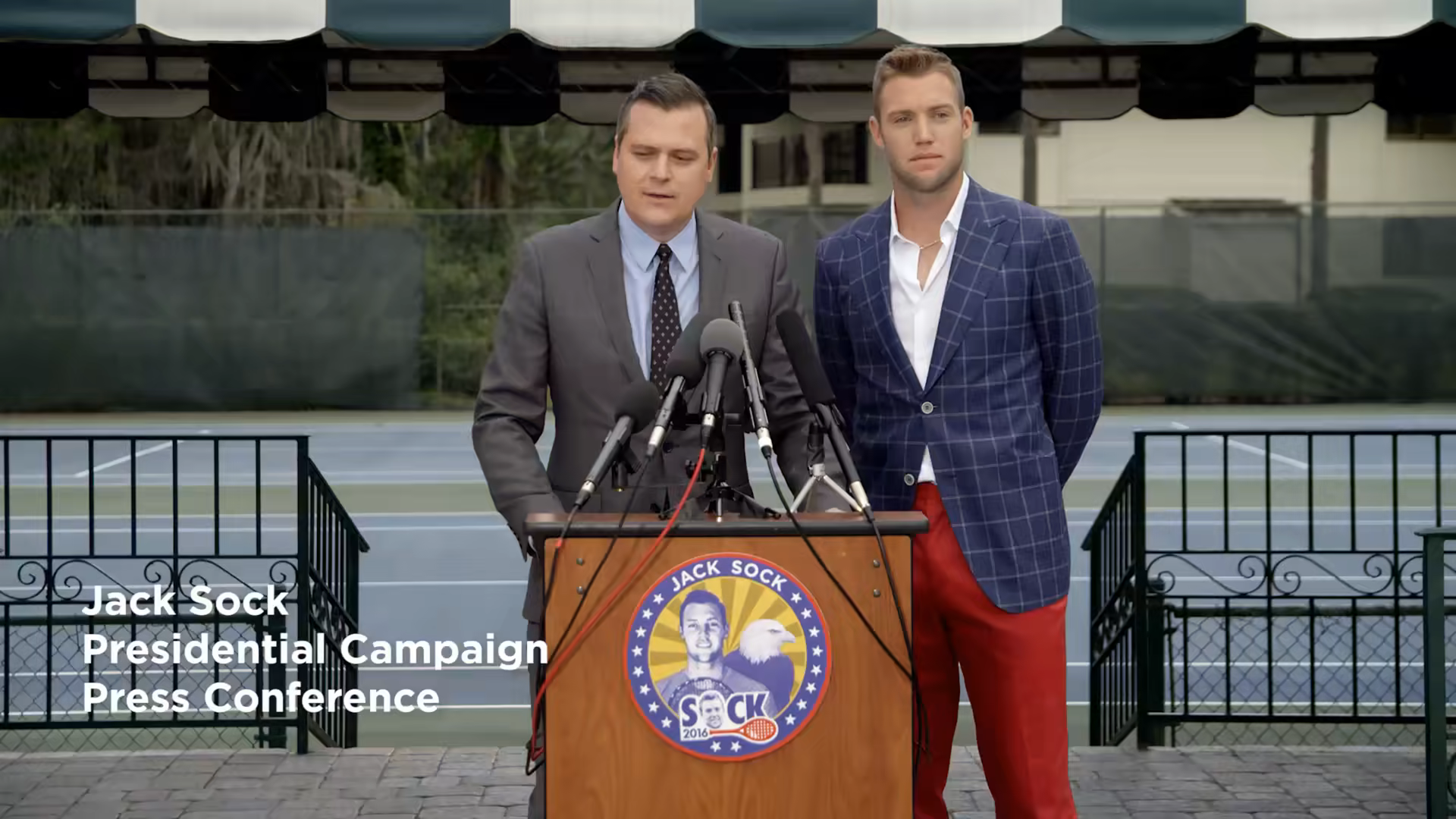 Jack Sock for President — Concession poster frame